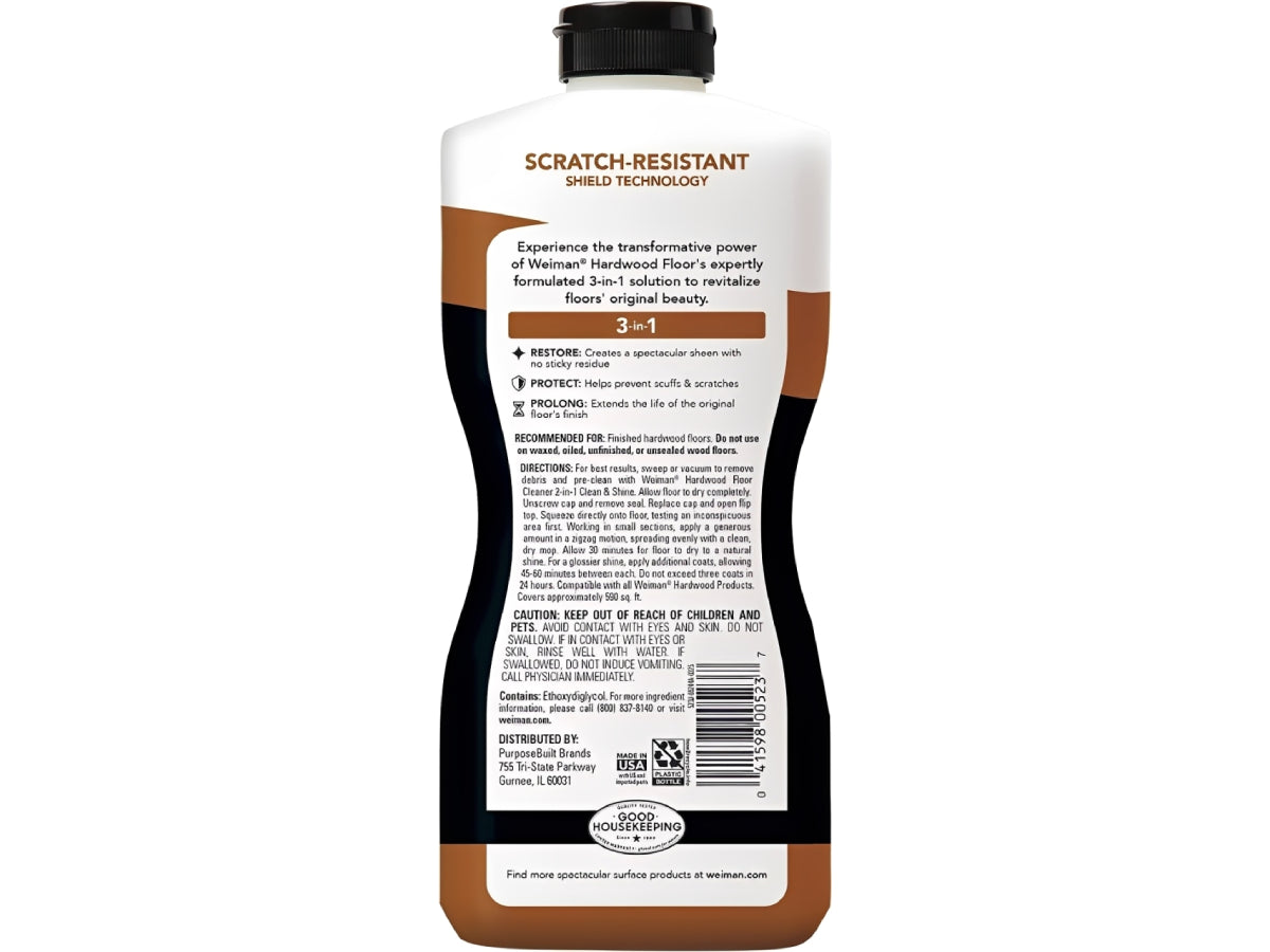 Weiman wood floor polish 32oz alternate product view 3