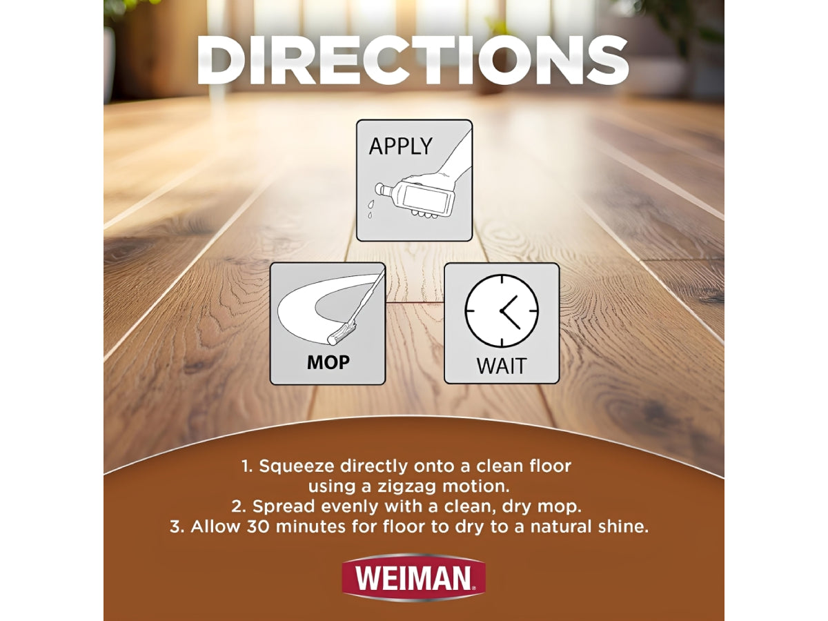 Weiman wood floor polish 32oz alternate product view 5