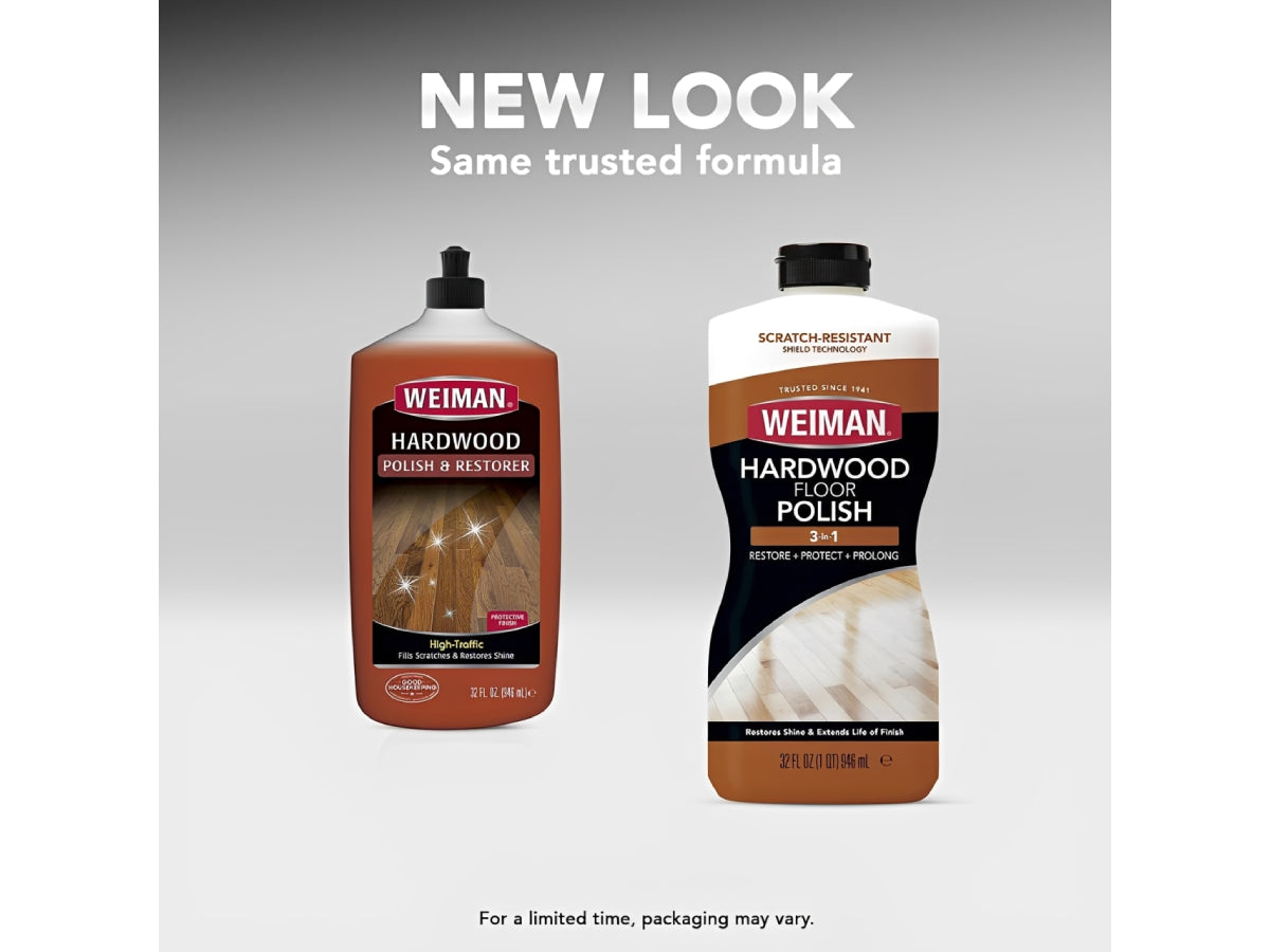 Weiman wood floor polish 32oz main product view