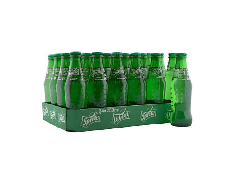 Sprite Regular Glass Bottle 250 ml, Pack of 24