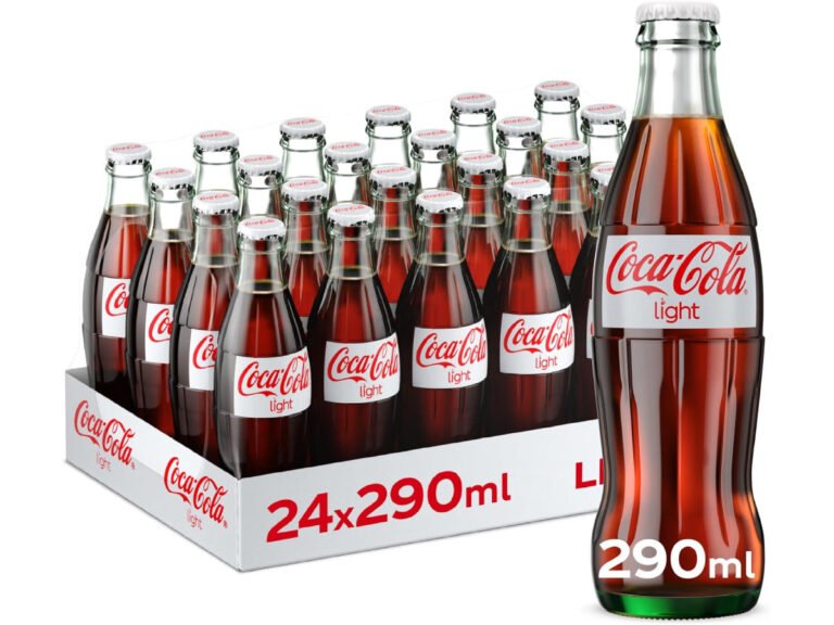 Coca-Cola Light Glass Bottle 290 ml, Pack of 24