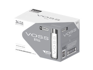 VOSS Still Water Glass Bottles 375 ml – Pack of 24