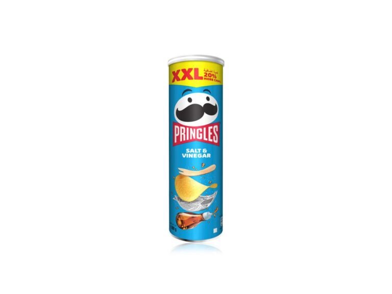 Pringles Salt & Vinegar Flavored Potato Crisps 200g