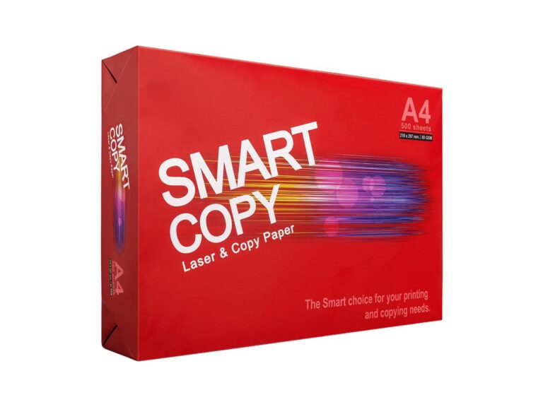 Smart Copy Paper, A4 Size, 80 gsm, 500 Sheets / Ream