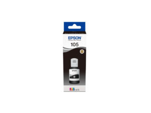 Epson 105 Black Ink Bottle, 140 ml