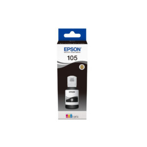 Epson 105 Black Ink Bottle, 140 ml