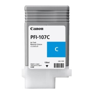 Canon PFI-107C 130ML Ink Tank, Cyan