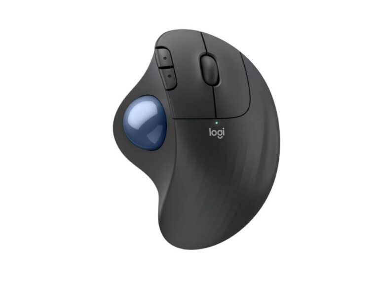 Logitech ERGO M575S Wireless Trackball Mouse, Graphite