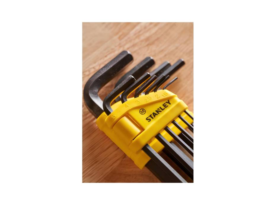 NewProject_10_30389b68-fb9e-4140-a4f7-b79a85f8517c.jpg Stanley Metric Hex Key Set 1.5–10mm 10 Piece alternate product view 2