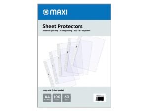 Maxi Clear Pocket A4 11 Holes 60 Microns 100/box