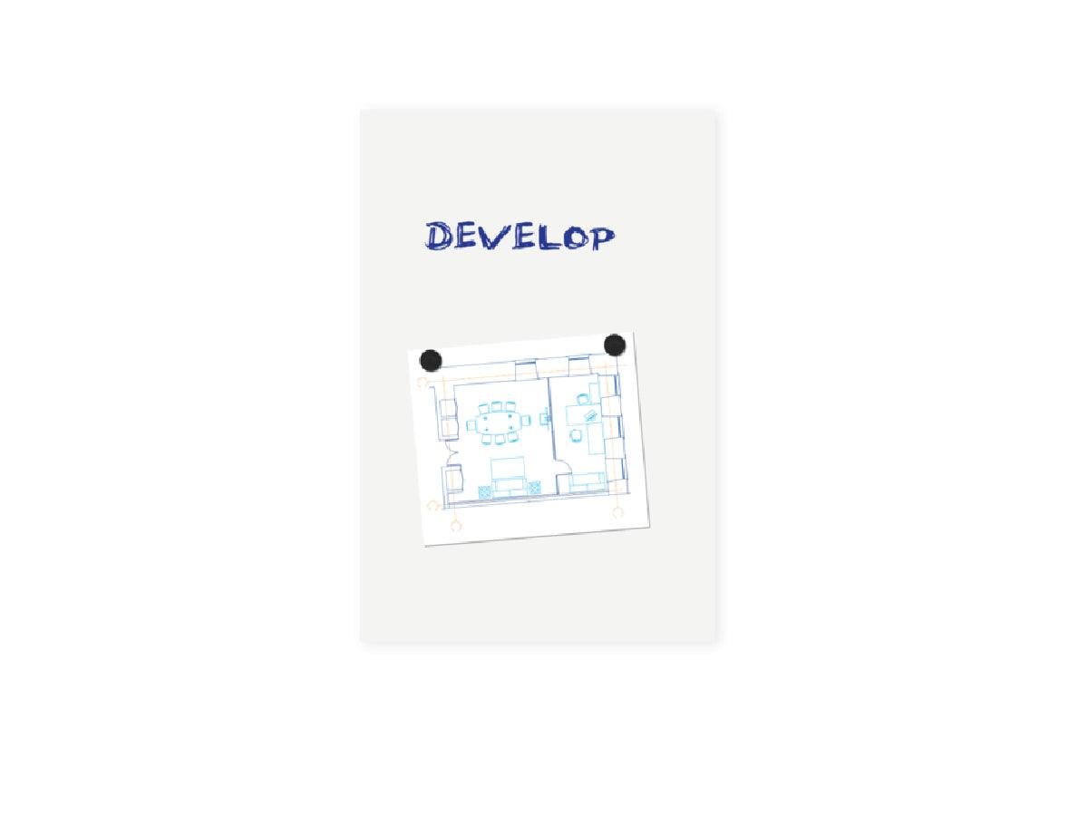Legamaster Board-up Whiteboard 75 x 50cm Part no. 7-106350 - Image 2