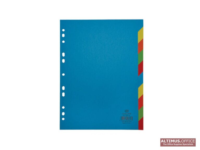 FIS Divider Manila Colored A4 10 Tabs