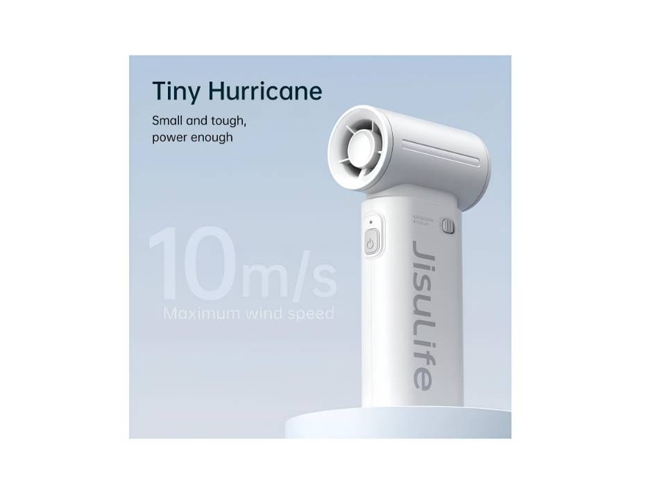 NewProject_12_612b2c71-6b56-4bba-8d23-5108e120b5c5.jpg JISULIFE 5000mAh handheld fan Grey alternate product view 2