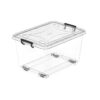 Cosmoplast clear storage box 55 L supplier product view