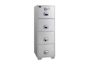 Eagle SF-680-4EKX Fire Resistant Filing Cabinet, 4 Drawers, Digital With Key Lock