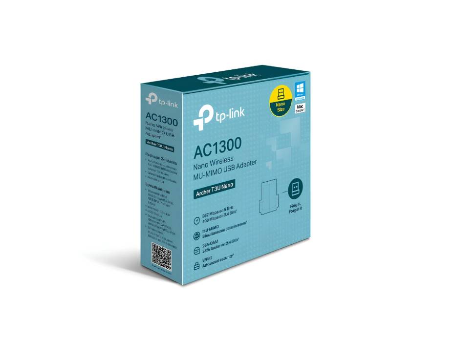 TP-Link AC1300 Nano MU-MIMO USB WiFi Adapter alternate product view 3