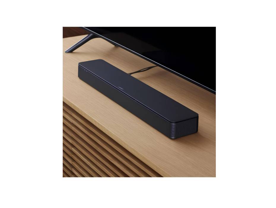 NewProject_13_734593e8-c4af-4cd5-ad05-2b72301484a9.jpg Bose TV Speaker Compact Soundbar, Black in-use view