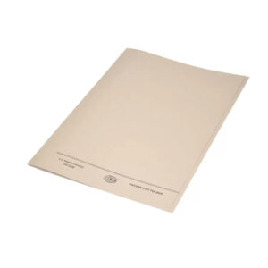 FIS Square Cut Folder FS w/o Fastener 10/pack Buff