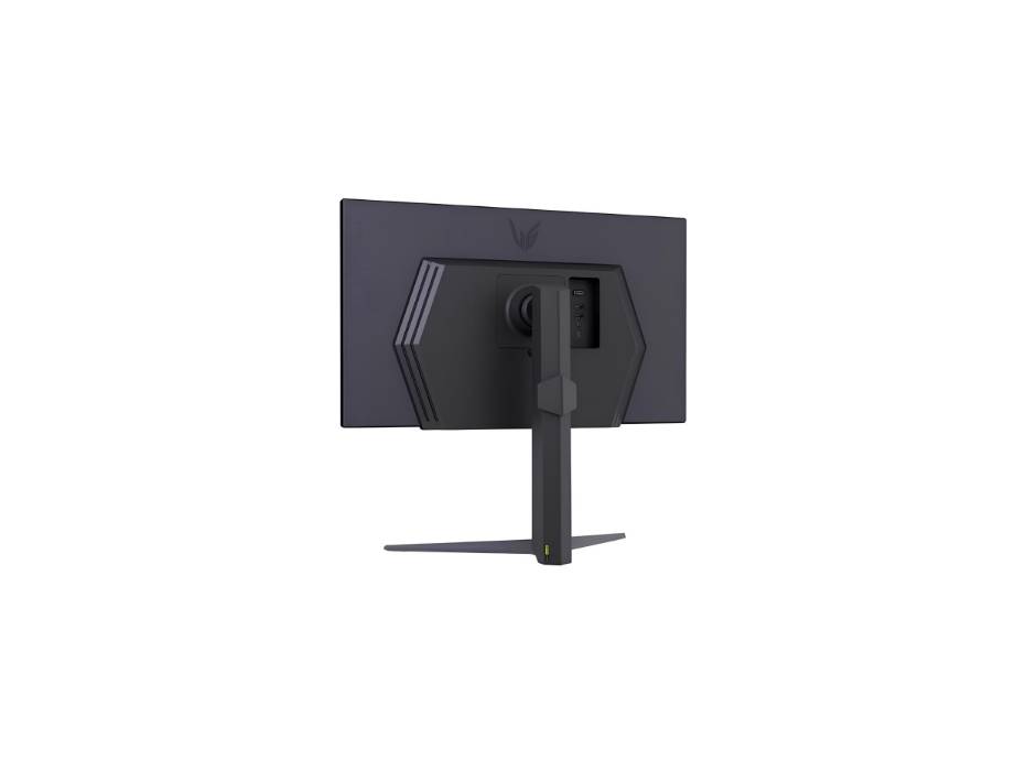 LG 32GS75Q-B monitor rear stand view