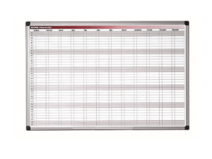 Bi-Office Magnetic Planner Yearly, 60cm x 90cm
