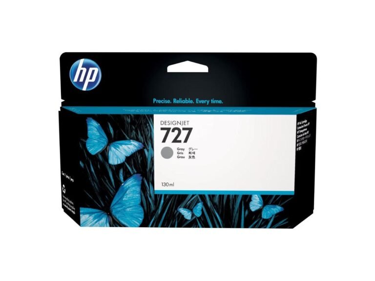 HP 727 130-ml Gray DesignJet Ink Cartridge B3P24A