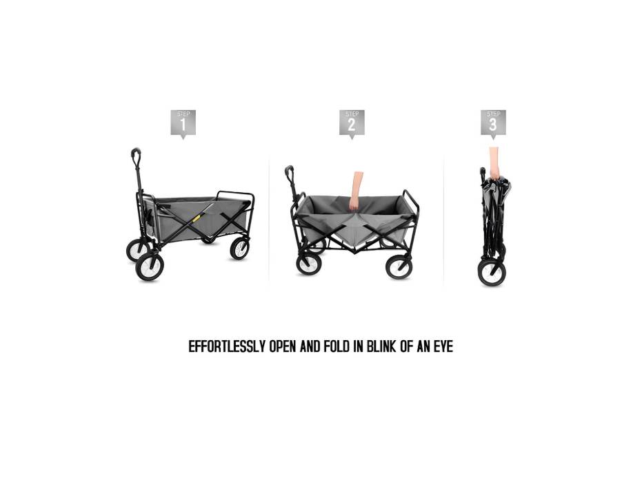 CRONY TC3015 folding cart Blue alternate product view 3