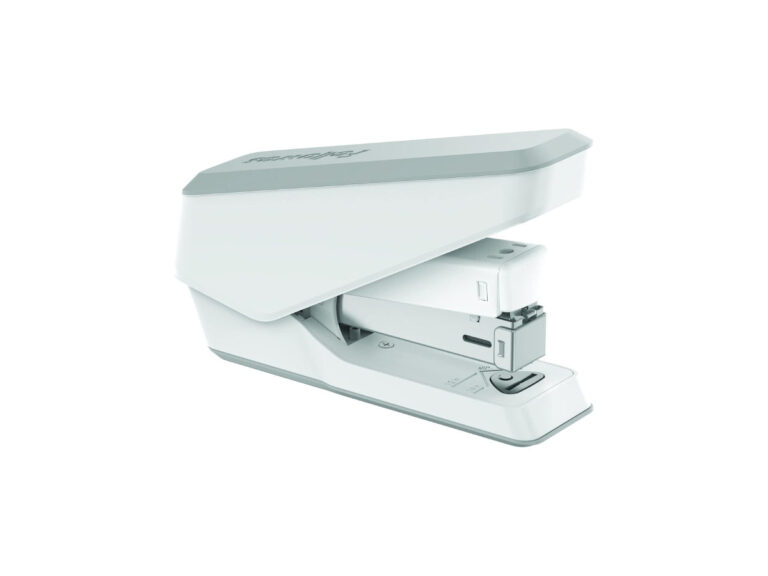 Fellowes LX840 Easy-Press Half Strip Stapler with Antibacterial Microban Technology, 25 Sheet Capacity