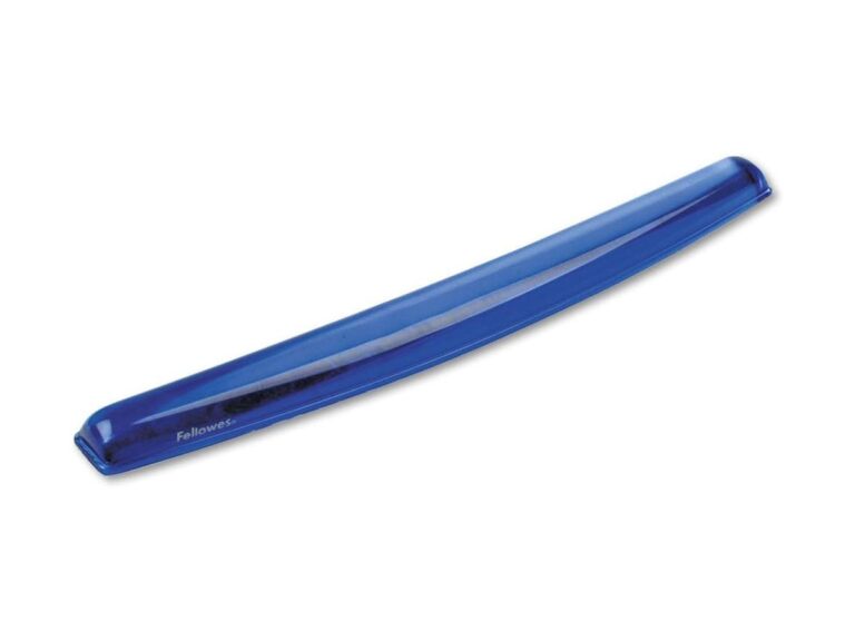 Fellowes Gel Crystals Wrist Rest, Blue (91137)