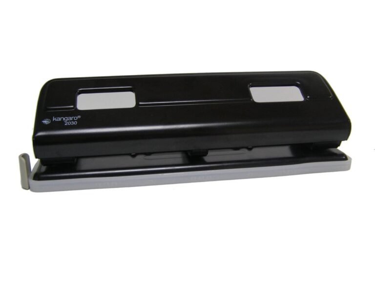 Kangaro 3 Holes Puncher 2030, Heavy Duty, 16 Sheets Capacity