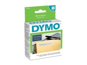 DYMO (11352) Return Address Labels, White Paper, 54 x 25 mm, [500 Labels/Roll]