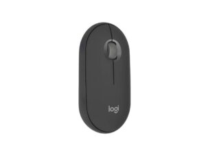 Logitech Pebble Mouse 2 M350s Slim Bluetooth Wireless Mouse, Graphite