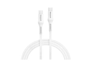 Honeywell USB-C to USB-C PD 60W Cable, 1.2m, White