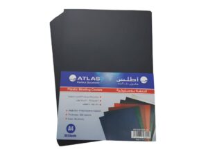Atlas A4 Black Plastic Binding Covers 50 Pack