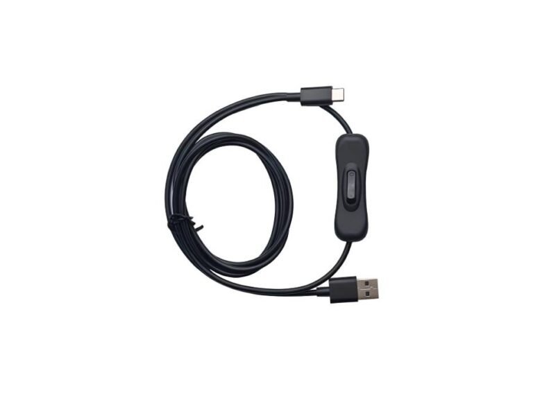 OBSBOT USB-A to USB-C Cable with On/Off Switch
