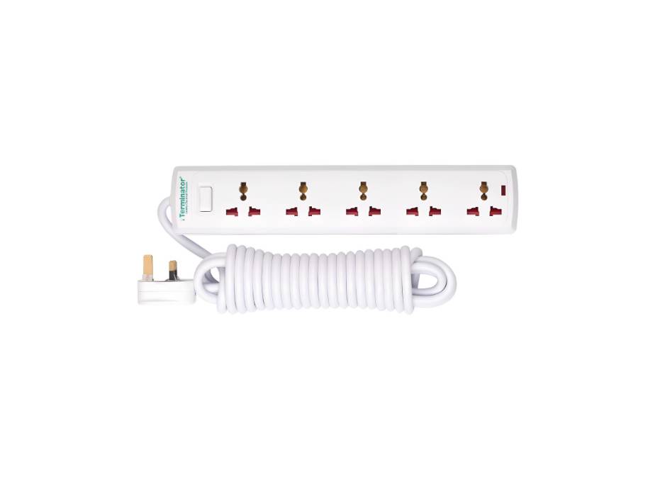 Terminator TPB 52X extension socket, 5 outlets / 5 m — TPB 525-5M supplier product view