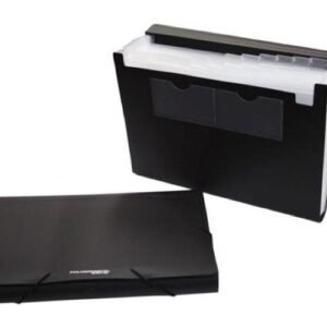 Foldermate Expanding File A4 13 Pockets Black
