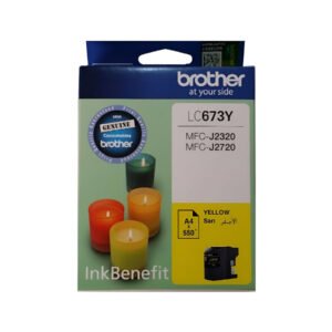 Brother LC673Y Yellow Ink Cartridge (LC-673Y)