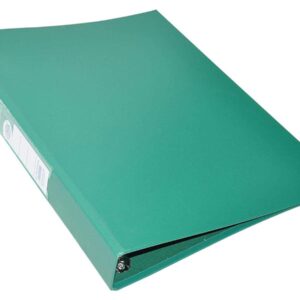 FIS PP Ring Binder A4, 4 Ring 25mm – Green (FSBDD4PPA4GR)