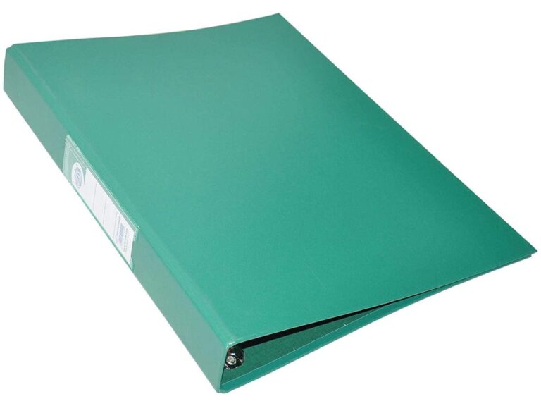 FIS PP Ring Binder A4, 4 Ring 25mm – Green (FSBDD4PPA4GR)