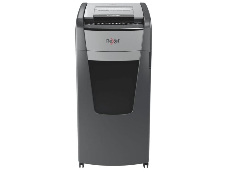 Rexel Optimum AutoFeed+ 600M Automatic Micro Cut Paper Shredder