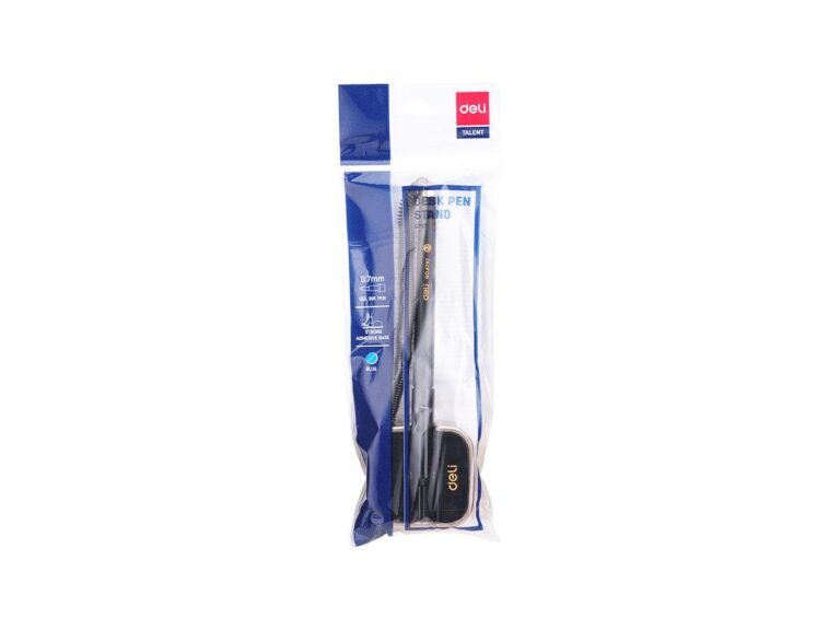 Deli E6797 Gel Ink Desk Pen Stand, 0.7mm, (Pack of 12)