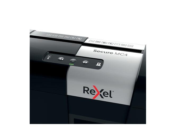 Rexel Secure MC4 Whisper-Shred Micro Cut Paper Shredder - Image 4