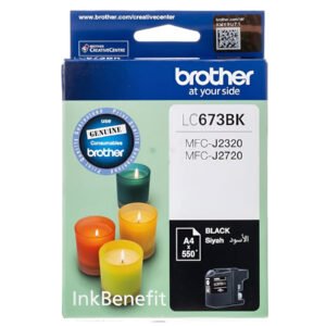Brother LC673 Black Ink Cartridge (LC-673BK)