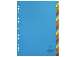 FIS Divider Manila Colored A4 With Numbers 1-20