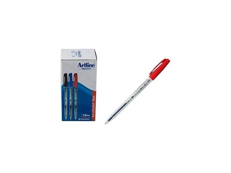 Artline 8210 Ballpoint Pen 1.0mm, Red 1×50/Pack [EK-8210RD]