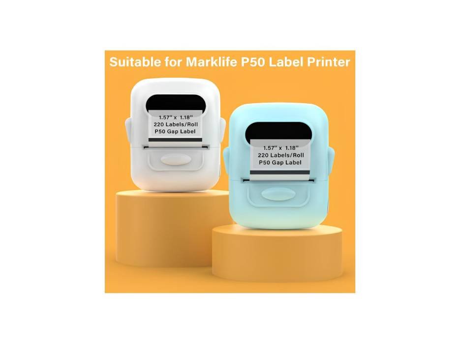 NewProject_25_f69ba3b0-c066-4133-b243-5c2898de8c34.jpg MARKLIFE P50 Direct Thermal Labels 220/Roll 1.57 × 1.18 inches alternate product view 4