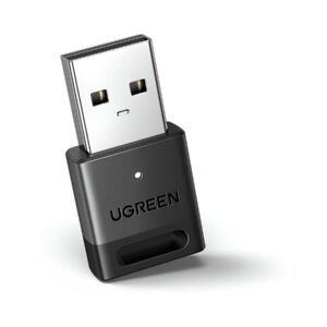 UGREEN Bluetooth 5.3 Adapter for PC, Plug and Play Dongle USB Bluetooth Receiver & Transmitter