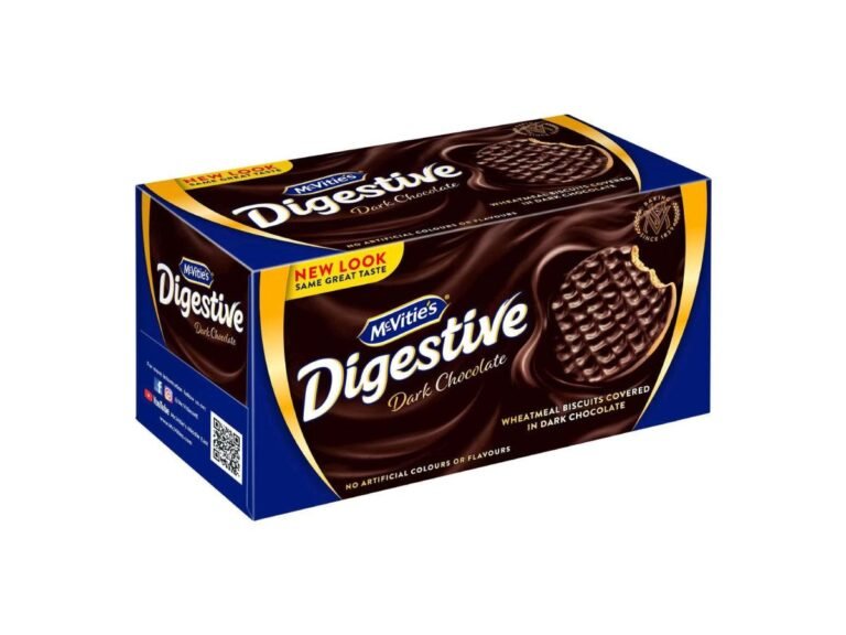 McVitie’s Digestive Dark Chocolate Biscuits 200gm