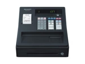 Sharp XE-A137 Entry Level Cash Register with LED Display – BLACK