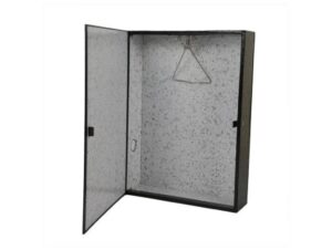 Deluxe Laminated Rigid Closed Box File, F/S, Black